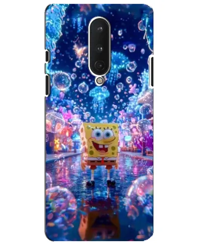 Чехол для OnePlus 8 с картинкой «Неоновый океан» Чехол для OnePlus 8 с картинкой «Неоновый океан»