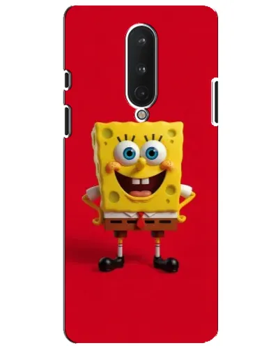 Чехол для OnePlus 8 с картинкой «Спанч Боб на красном» Чехол для OnePlus 8 с картинкой «Спанч Боб на красном»