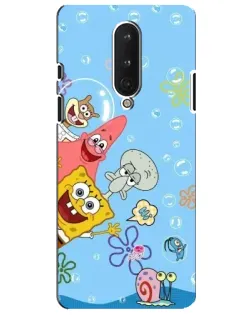 Чехол для OnePlus 8 с картинкой «Веселые пузырьки»