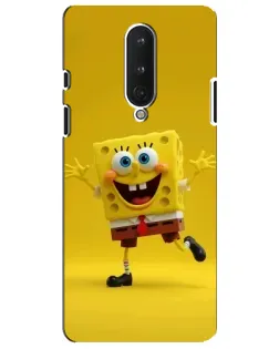 Чехол для OnePlus 8 с картинкой «Позитивный Губка Боб»