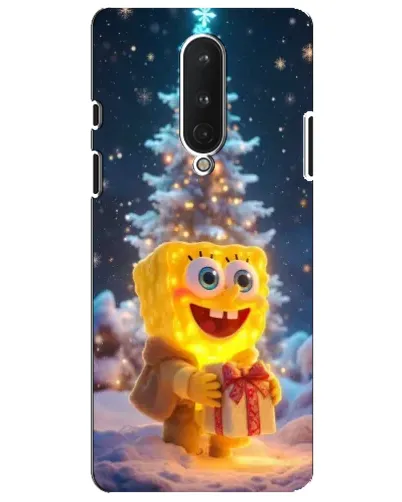 Чехол для OnePlus 8 с картинкой «Рождественский Спанч Боб» Чехол для OnePlus 8 с картинкой «Рождественский Спанч Боб»