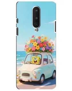 Чехол для OnePlus 8 с картинкой «Автомобильное путешествие»