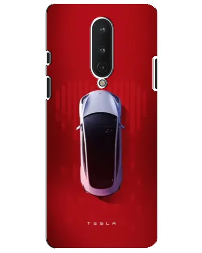 Чохол для OnePlus 8 з картинкою «Tesla Top View»