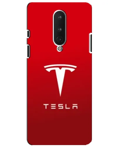 Чохол для OnePlus 8 з картинкою «Tesla Red Classic»