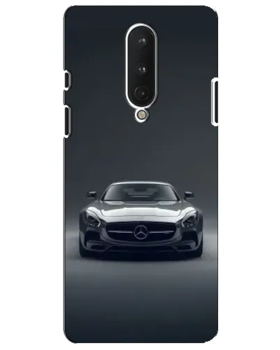 Чохол для OnePlus 8 з картинкою «Mercedes на чорному»