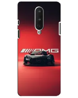Чохол для OnePlus 8 з картинкою «Mercedes AMG — червона лінія»