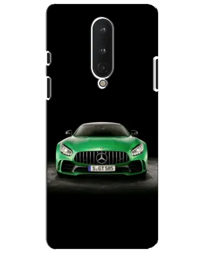 Чохол для OnePlus 8 з картинкою «Mercedes — неоновий лого»