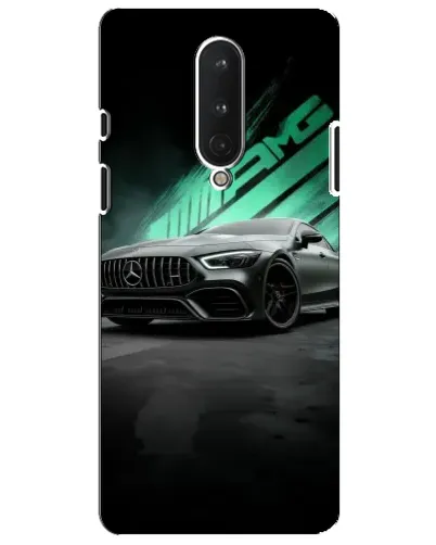 Чохол для OnePlus 8 з картинкою «Темний Mercedes AMG»