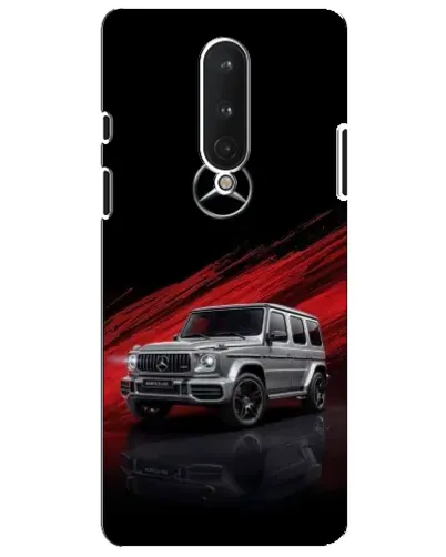 Чохол для OnePlus 8 з картинкою «Mercedes G-Class червоний»