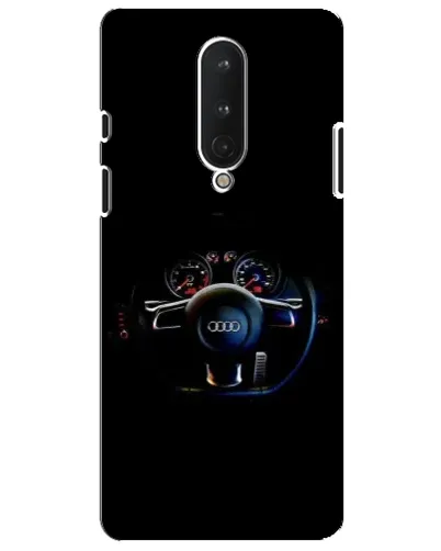 Чохол для OnePlus 8 з картинкою «Салон Audi — кермо»