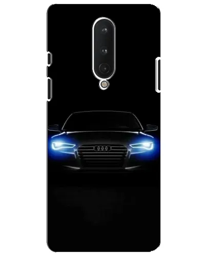 Чохол для OnePlus 8 з картинкою «Audi в неоні»