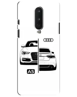 Чохол для OnePlus 8 з картинкою «Audi — контрастний дизайн»