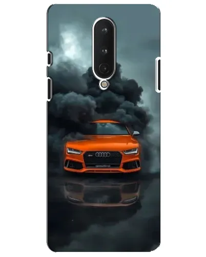 Чохол для OnePlus 8 з картинкою «Audi у хмарах диму»