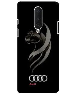 Чохол для OnePlus 8 з картинкою «Графіка — пантера та Audi»