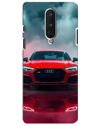 Чохол для OnePlus 8 з картинкою «Audi RS — червоний стиль»