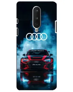 Чохол для OnePlus 8 з картинкою «Audi Sport — неон»
