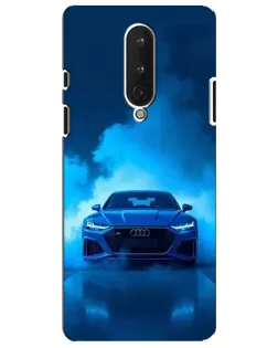 Чохол для OnePlus 8 з картинкою «Audi — блакитна енергія»