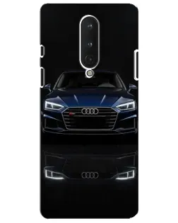 Чохол для OnePlus 8 з картинкою «Audi — нічне відображення»