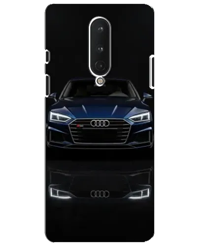 Чохол для OnePlus 8 з картинкою «Audi — нічне відображення»