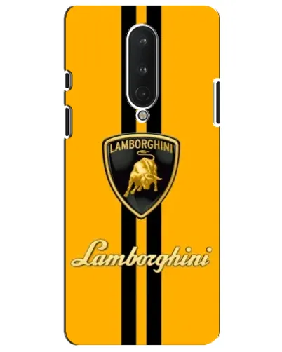 Чохол для OnePlus 8 з картинкою «Lamborghini Stripe жовтий»
