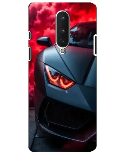 Чохол для OnePlus 8 з картинкою «Lamborghini червоне сяйво»
