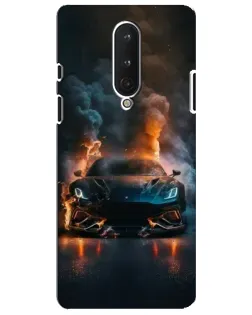 Чохол для OnePlus 8 з картинкою «Lamborghini димна естетика»