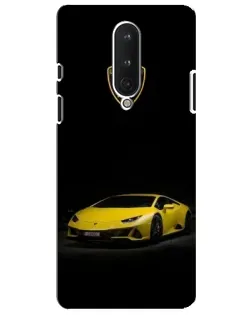 Чохол для OnePlus 8 з картинкою «Lamborghini жовтий акцент»