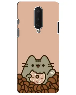 Чехол для OnePlus 8 с картинкой «Кофейный Пушин»