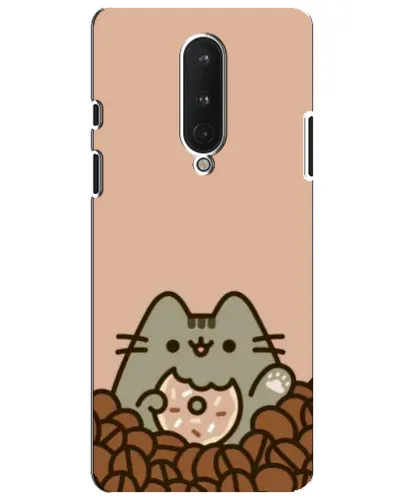Чехол для OnePlus 8 с картинкой «Кофейный Пушин» Чехол для OnePlus 8 с картинкой «Кофейный Пушин»