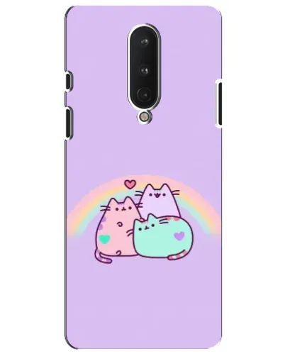 Чехол для OnePlus 8 с картинкой «Радужные Пушины» Чехол для OnePlus 8 с картинкой «Радужные Пушины»