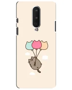 Чехол для OnePlus 8 с картинкой «Пушин на шариках»