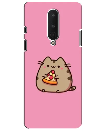 Чехол для OnePlus 8 с картинкой «Пушин с пиццей» Чехол для OnePlus 8 с картинкой «Пушин с пиццей»