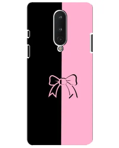 Чехол для OnePlus 8 с картинкой «Половинки банта»