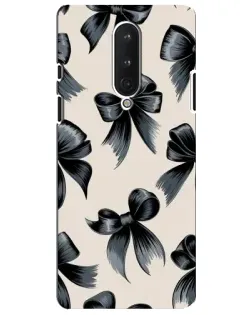 Чехол для OnePlus 8 с картинкой «Банты Coquette»