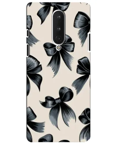 Чехол для OnePlus 8 с картинкой «Банты Coquette»