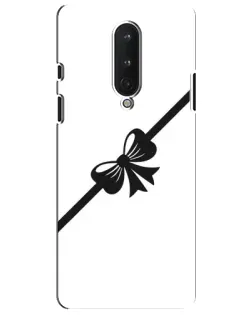 Чехол для OnePlus 8 с картинкой «Диагональный бант»