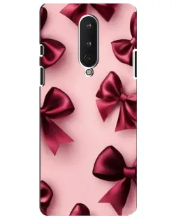 Чехол для OnePlus 8 с картинкой «Бордовый атлас»