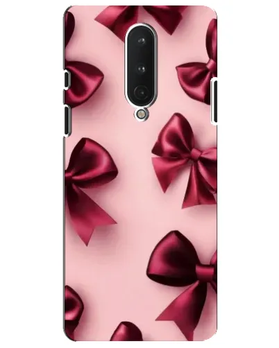 Чехол для OnePlus 8 с картинкой «Бордовый атлас»