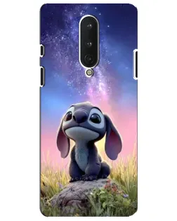 Чехол для OnePlus 8 с картинкой «Стич на рассвете»