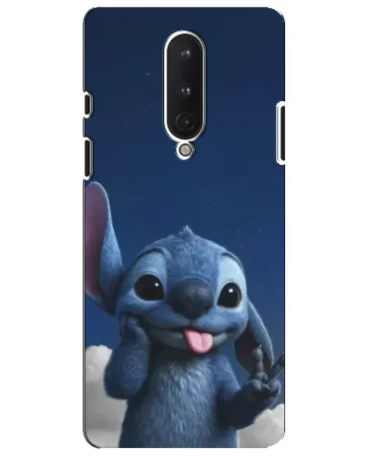 Чехол для OnePlus 8 с картинкой «Стич в облаках»
