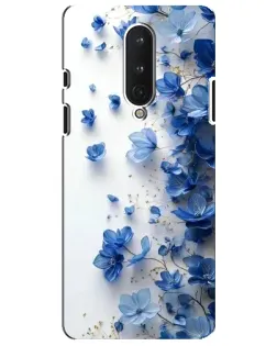Чехол для OnePlus 8 с картинкой «Голубой цветочный каскад» Чехол для OnePlus 8 с картинкой «Голубой цветочный каскад»