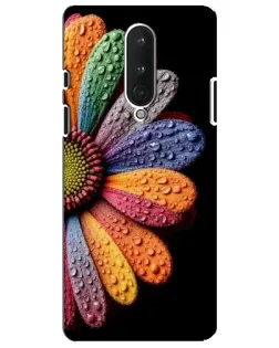 Чехол для OnePlus 8 с картинкой «Радужный цветок» Чехол для OnePlus 8 с картинкой «Радужный цветок»