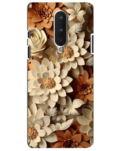 Чехол для OnePlus 8 с картинкой «Бежевый флористический декор» Чехол для OnePlus 8 с картинкой «Бежевый флористический декор»