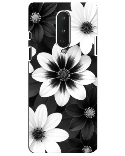 Чехол для OnePlus 8 с картинкой «Монохромные астры» Чехол для OnePlus 8 с картинкой «Монохромные астры»