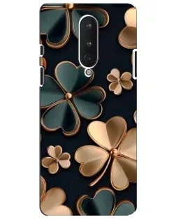 Чехол для OnePlus 8 с картинкой «Клевер в золоте» Чехол для OnePlus 8 с картинкой «Клевер в золоте»