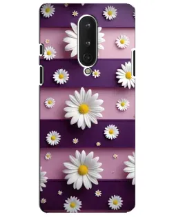 Чехол для OnePlus 8 с картинкой «Ромашки на фиолетовом» Чехол для OnePlus 8 с картинкой «Ромашки на фиолетовом»