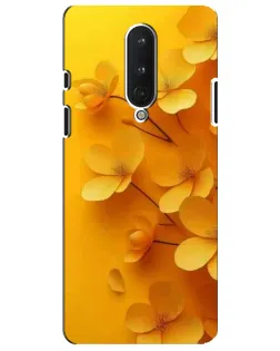 Чехол для OnePlus 8 с картинкой «Золотые лепестки» Чехол для OnePlus 8 с картинкой «Золотые лепестки»