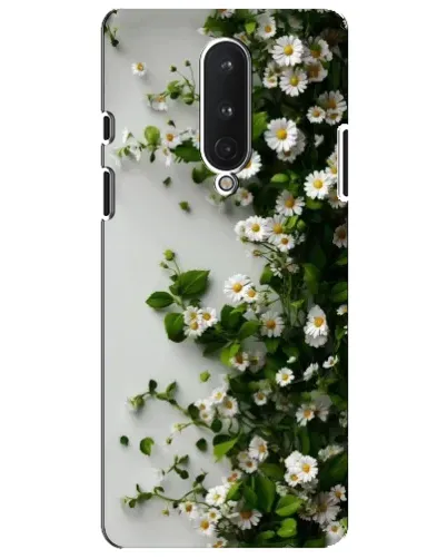 Чехол для OnePlus 8 с картинкой «Ветка мелких белых цветов» Чехол для OnePlus 8 с картинкой «Ветка мелких белых цветов»