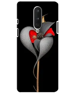 Чехол для OnePlus 8 с картинкой «Серебряный фантазийный цветок» Чехол для OnePlus 8 с картинкой «Серебряный фантазийный цветок»