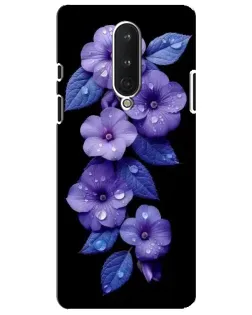 Чехол для OnePlus 8 с картинкой «Фиолетовые цветы с росою» Чехол для OnePlus 8 с картинкой «Фиолетовые цветы с росою»